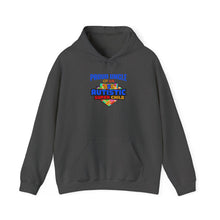 Load image into Gallery viewer, Proud Uncle Autistic Support Hoodie, Unisex Sweatshirt, Autism Awareness Gift, Family Celebration Apparel, Supportive Hoodie
