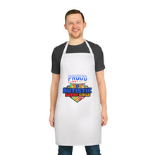 Load image into Gallery viewer, Proud Parent of Autistic Super Child Apron, Fun Cooking Gift, Autism Awareness, Family Gatherings, Unique Kitchen Apparel, Thoughtful Present
