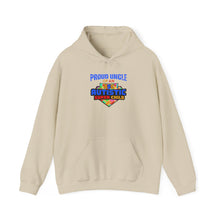 Load image into Gallery viewer, Proud Uncle Autistic Support Hoodie, Unisex Sweatshirt, Autism Awareness Gift, Family Celebration Apparel, Supportive Hoodie
