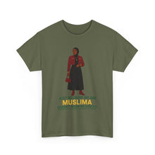 Load image into Gallery viewer, Empowering Muslim Woman Tee - Just Because We Are MUSLIMA, Fashion Statement, Casual Wear, Gift for Her, Spiritual Awareness
