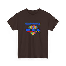 Load image into Gallery viewer, Proud Grandparent of an Autistic Super Child Tee, Autism Awareness Shirt, Gift for Grandparents, Supportive Parent T-Shirt, Family Celebration Wear, Special [...]
