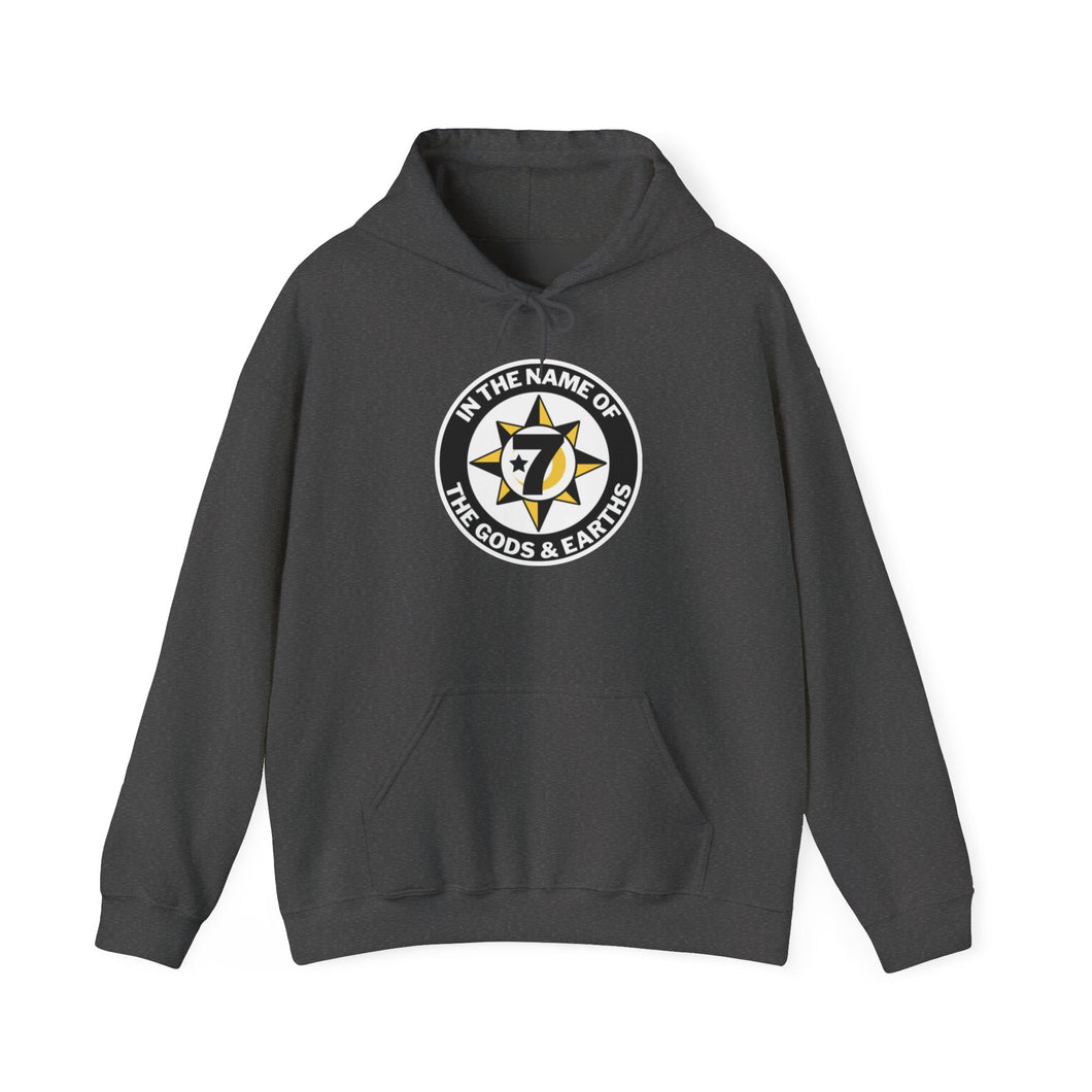 Hoodie: In the Name of the Gods & Earths Unisex Heavy Blend™ Sweatshirt, Cozy Gift, Astrology Apparel, Ritual Wear, Everyday [...]
