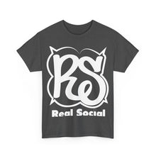 Load image into Gallery viewer, REAL SOCIAL Unisex Heavy Cotton Tee
