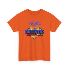 Load image into Gallery viewer, Proud Parent of an Autistic Super Child Tee, Autism Awareness Apparel, Unisex T-Shirt, Gift for Parents, Supportive Parent Shirt, [...]
