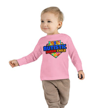 Load image into Gallery viewer, Autistic Super Child Toddler Long Sleeve Tee, Autism Awareness Shirt, Toddler Graphic Tee, Gifts for Special Needs, Cute Kid&#39;s Apparel
