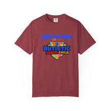 Load image into Gallery viewer, Proud God Parent Autistic Super Child  T-shirt, Unisex Graphic Tee, Gift for Special Needs Supporters, Inspirational Shirt for Parents, Family of [...]
