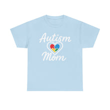 Load image into Gallery viewer, Autism Mom Unisex Heavy Cotton Tee
