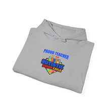 Load image into Gallery viewer, Proud Teacher of an Autistic Super Child Hoodie - Unisex Heavy Blend™ Hooded Sweatshirt, Gift for Educators, Back to School, Teacher Appreciation, Cozy Classroom Wear
