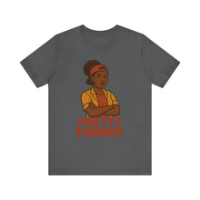 Load image into Gallery viewer, Pretty Tomboy Unisex Jersey Tee, Casual Wear, Graphic Tee, Birthday Gift, Everyday Style, Youth Fashion, Summer Essential
