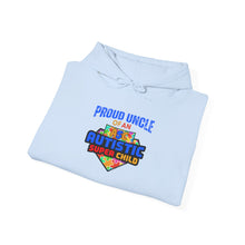 Load image into Gallery viewer, Proud Uncle Autistic Support Hoodie, Unisex Sweatshirt, Autism Awareness Gift, Family Celebration Apparel, Supportive Hoodie
