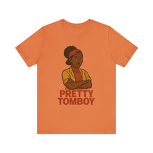 Load image into Gallery viewer, Pretty Tomboy Unisex Jersey Tee, Casual Wear, Graphic Tee, Birthday Gift, Everyday Style, Youth Fashion, Summer Essential
