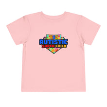 Load image into Gallery viewer, Autistic Super Child Toddler Tee, Autism Shirt, Kids Short Sleeve Top
