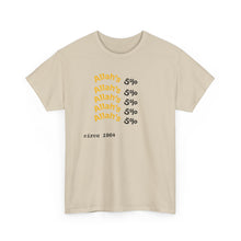 Load image into Gallery viewer, Allah&#39;s 5% Unisex Heavy Cotton Tee, Spiritual Graphic Shirt, Casual Everyday Wear, Gift for Faith Lovers, Comfortable Summer Tee
