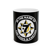 Load image into Gallery viewer, In the name of Allah Ceramic Mug - Bold Statement Mug for Coffee Lovers, Perfect Gift for Birthdays, Holidays, and Daily Inspiration, 11oz &amp; 15oz Sizes
