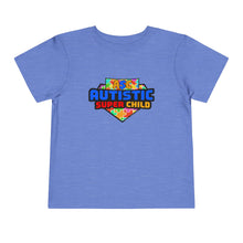 Load image into Gallery viewer, Autistic Super Child Toddler Tee, Autism Shirt, Kids Short Sleeve Top
