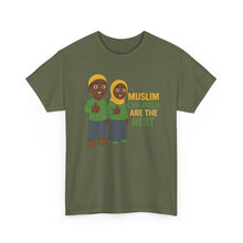 Load image into Gallery viewer, Muslim Children Tee, Unisex Cotton Shirt, Family Gatherings, Gifts for Kids, Ramadan Celebration, Cute Casual Wear
