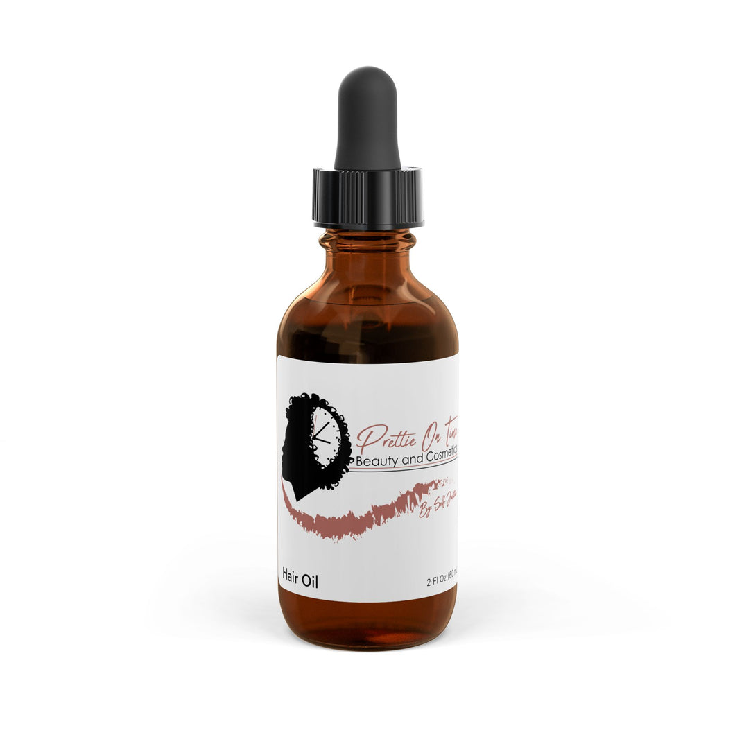 Prettie On Time Hair Oil, 2oz