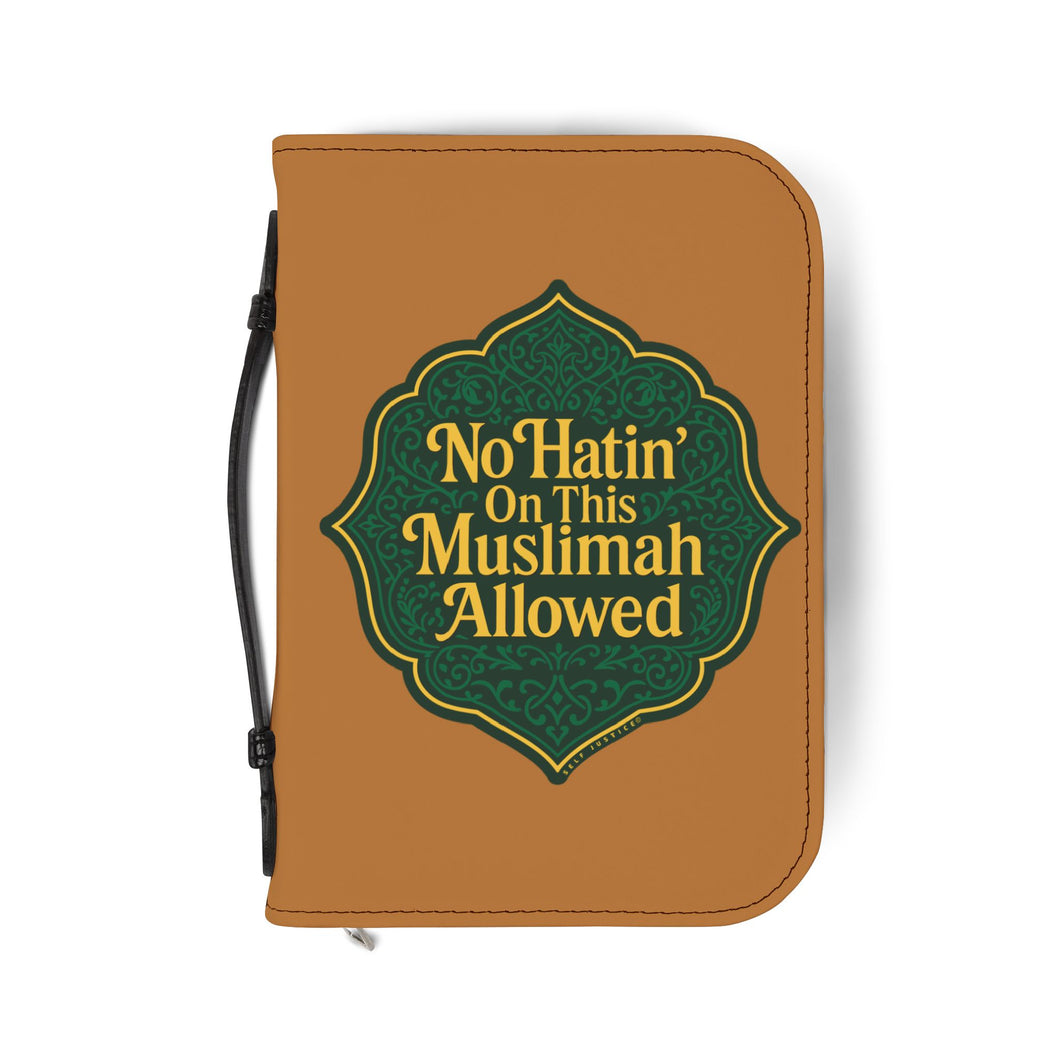 Muslimah Quran Cover, No Hat'in Allowed, Faith-based Gift, Islamic Accessories, Religious