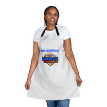 Load image into Gallery viewer, Proud Grandparent of Autistic Super Child Apron, Custom Cooking Gift for Autism Awareness, Family Gathering Essential, Supportive Kitchenware, Colorful Apron [...]
