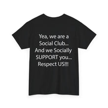 Load image into Gallery viewer, Real Social White writing
