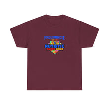 Load image into Gallery viewer, Proud Uncle Tee - Supportive Gift for Autism Awareness, Perfect for Family, Gifts for Uncles, Birthday and Celebrations
