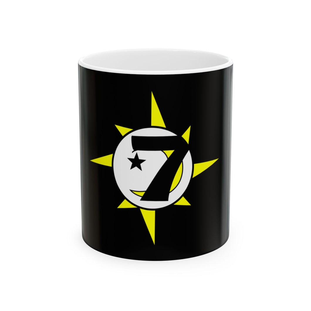 Flag Ceramic Mug - Bold Statement Mug for Coffee Lovers, Perfect Gift for Birthdays, Holidays, and Daily Inspiration, 11oz & 15oz Sizes