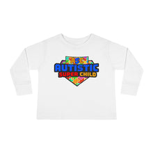 Load image into Gallery viewer, Autistic Super Child Toddler Long Sleeve Tee, Autism Awareness Shirt, Toddler Graphic Tee, Gifts for Special Needs, Cute Kid&#39;s Apparel
