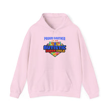 Load image into Gallery viewer, Proud Brother of an Autistic Super Child  Sweatshirt, Unisex Hoodie, Autism Awareness Gift, Sibling Sweatshirt, Everyday Wear
