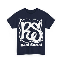 Load image into Gallery viewer, REAL SOCIAL Unisex Heavy Cotton Tee
