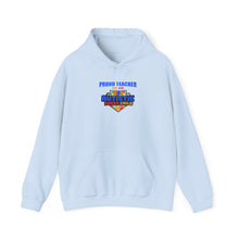 Load image into Gallery viewer, Proud Teacher of an Autistic Super Child Hoodie - Unisex Heavy Blend™ Hooded Sweatshirt, Gift for Educators, Back to School, Teacher Appreciation, Cozy Classroom Wear
