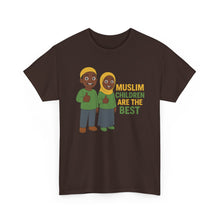 Load image into Gallery viewer, Muslim Children Tee, Unisex Cotton Shirt, Family Gatherings, Gifts for Kids, Ramadan Celebration, Cute Casual Wear
