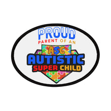 Load image into Gallery viewer, Proud Parent Iron-On Patch - Celebrate Autism, Kids&#39; Apparel Accessory, Gift for Special Needs, DIY Fashion Sticker
