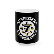 Load image into Gallery viewer, In the name of Allah Ceramic Mug - Bold Statement Mug for Coffee Lovers, Perfect Gift for Birthdays, Holidays, and Daily Inspiration, 11oz &amp; 15oz Sizes
