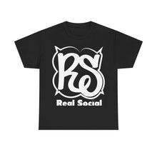 Load image into Gallery viewer, REAL SOCIAL Unisex Heavy Cotton Tee
