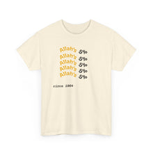 Load image into Gallery viewer, Allah&#39;s 5% Unisex Heavy Cotton Tee, Spiritual Graphic Shirt, Casual Everyday Wear, Gift for Faith Lovers, Comfortable Summer Tee
