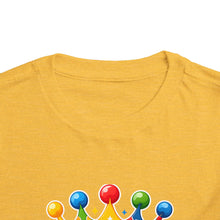 Load image into Gallery viewer, Toddler Autism Prince Tee - Cute Short Sleeve Shirt for Kids, Perfect for Birthdays, Celebrations, and Autism Awareness Events
