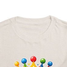 Load image into Gallery viewer, Toddler Autism Prince Tee - Cute Short Sleeve Shirt for Kids, Perfect for Birthdays, Celebrations, and Autism Awareness Events
