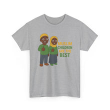 Load image into Gallery viewer, Muslim Children Tee, Unisex Cotton Shirt, Family Gatherings, Gifts for Kids, Ramadan Celebration, Cute Casual Wear
