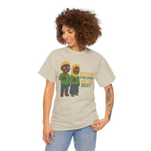 Load image into Gallery viewer, Muslim Children Tee, Unisex Cotton Shirt, Family Gatherings, Gifts for Kids, Ramadan Celebration, Cute Casual Wear
