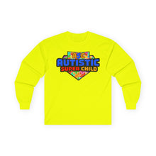 Load image into Gallery viewer, Autistic Super Child Long Sleeve Tee - Unisex Gift for Autism Awareness, Supportive T-Shirt, Playful Apparel, Perfect for Every Day
