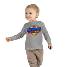 Load image into Gallery viewer, Autistic Super Child Toddler Long Sleeve Tee, Autism Awareness Shirt, Toddler Graphic Tee, Gifts for Special Needs, Cute Kid&#39;s Apparel
