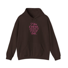 Load image into Gallery viewer, Inspirational Cancer Awareness Hoodie | Motivational Sweatshirt for Tough Days | Gift for Cancer Fighters, Comfort Wear
