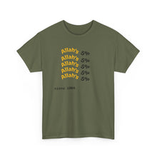 Load image into Gallery viewer, Allah&#39;s 5% Unisex Heavy Cotton Tee, Spiritual Graphic Shirt, Casual Everyday Wear, Gift for Faith Lovers, Comfortable Summer Tee
