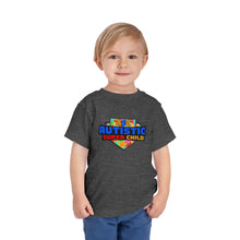 Load image into Gallery viewer, Autistic Super Child Toddler Tee, Autism Shirt, Kids Short Sleeve Top
