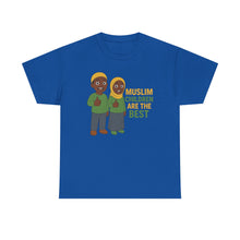 Load image into Gallery viewer, Muslim Children Tee, Unisex Cotton Shirt, Family Gatherings, Gifts for Kids, Ramadan Celebration, Cute Casual Wear
