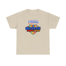 Load image into Gallery viewer, Proud Parent of an Autistic Super Child Tee, Autism Awareness Apparel, Unisex T-Shirt, Gift for Parents, Supportive Parent Shirt, [...]
