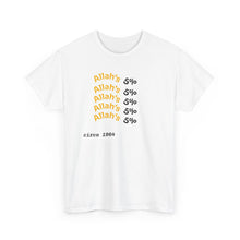 Load image into Gallery viewer, Allah&#39;s 5% Unisex Heavy Cotton Tee, Spiritual Graphic Shirt, Casual Everyday Wear, Gift for Faith Lovers, Comfortable Summer Tee
