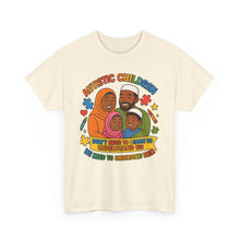 Load image into Gallery viewer, Muslim Autism Family Unisex Heavy Cotton Tee
