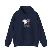 Load image into Gallery viewer, Biker FU  Cancer Awareness Hoodie | Motivational Sweatshirt for Tough Days | Gift for Cancer Fighters, Comfort Wear
