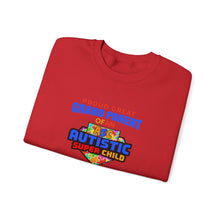 Load image into Gallery viewer, Proud Great Grandparent Sweatshirt, Unisex Crewneck, Autism Awareness Gift, Family Bond, Cozy Pullover, Special Needs Support
